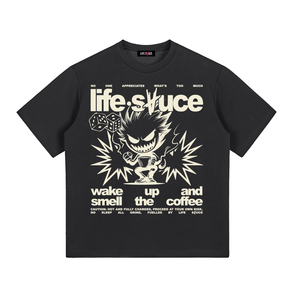 FULLY CHARGED | Graphic T-Shirt - Stone