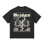 FULLY CHARGED | Graphic T-Shirt - Stone