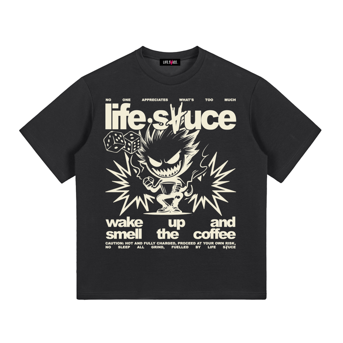 FULLY CHARGED | Graphic T-Shirt - Stone