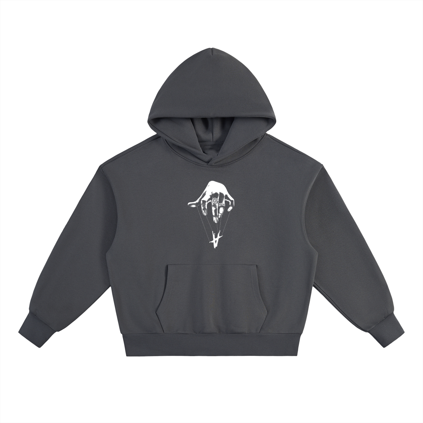 SVUCE MASTER | Heavyweight Hoodie - Charcoal Grey