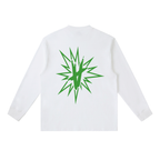 FULLY CHARGED | Long Sleeve Shirt - Green White