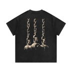 BREAKING FREE | Waffle Knit T-Shirt - Black Khaki