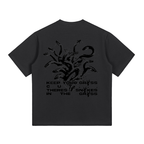 SNAKES IN THE GRASS | Graphic T-Shirt - Black