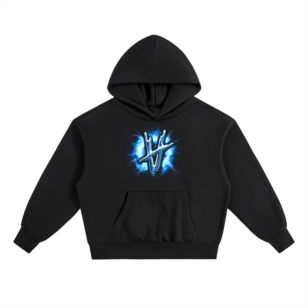 ELECTRIC ENERGY | Heavyweight Hoodie - Black