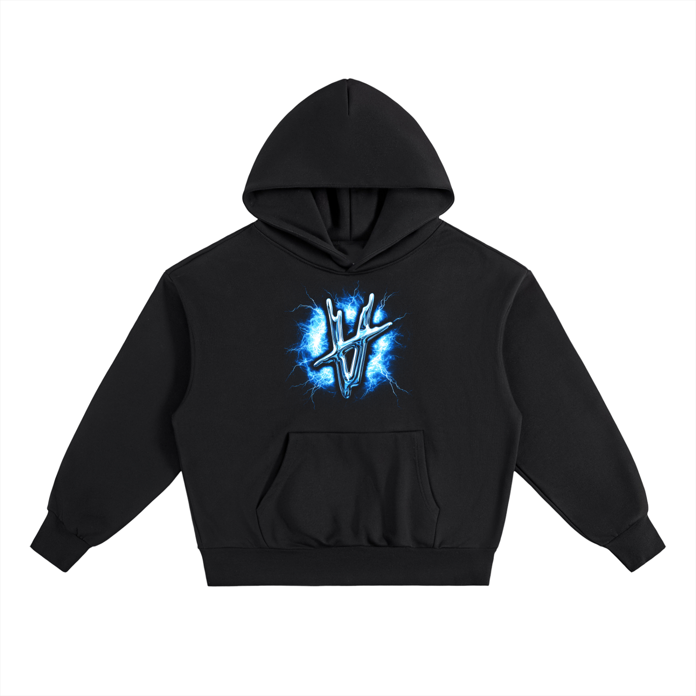 ELECTRIC ENERGY | Heavyweight Hoodie - Black