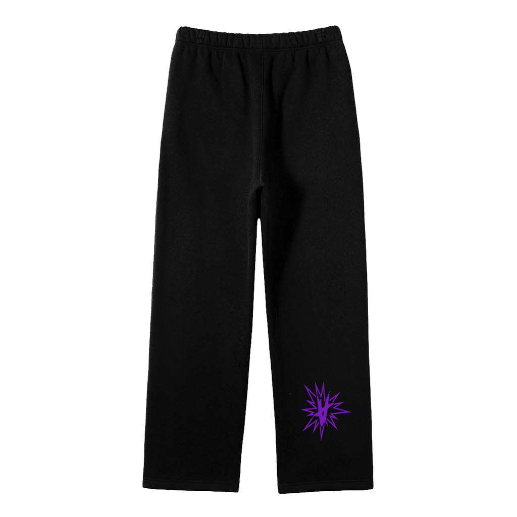 FULLY CHARGED | Straight Leg Joggers - Purple
