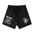 FULLY CHARGED | Graphic Fade Shorts - Black