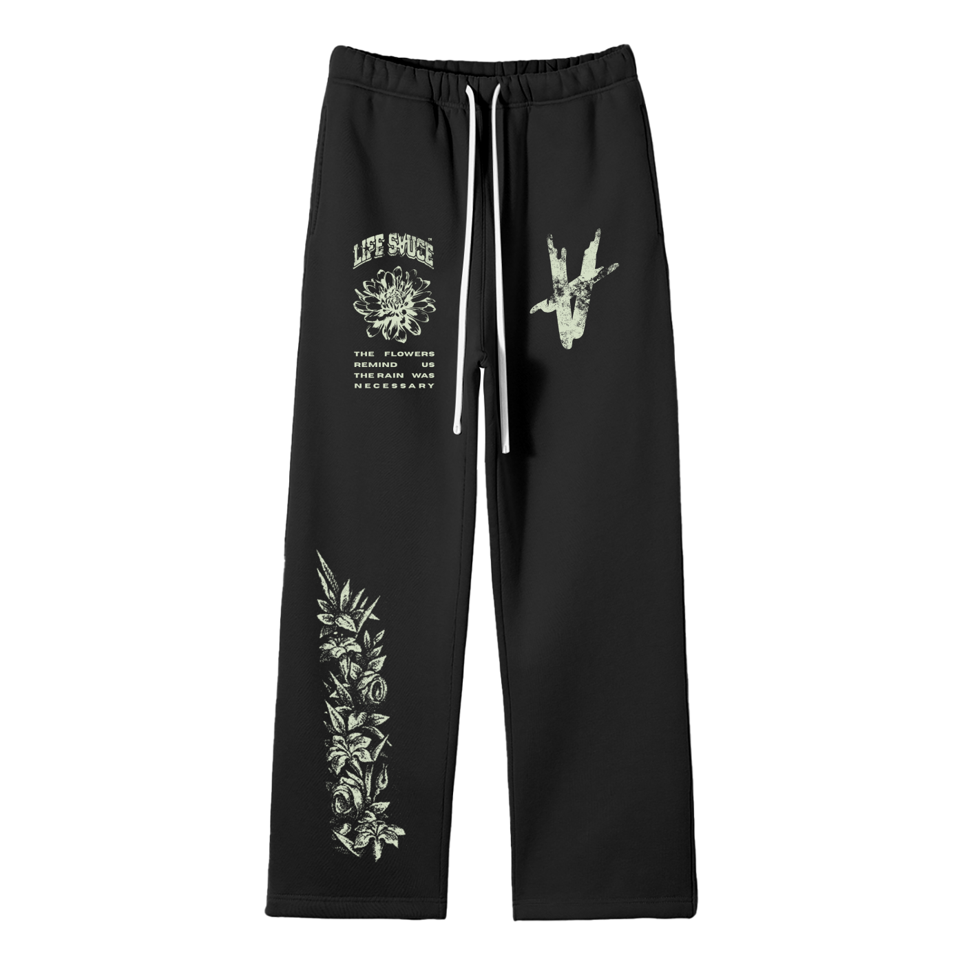 BREAKING FREE | Fleece Straight Leg Joggers - Black