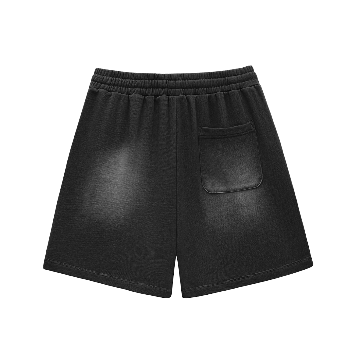 DARK WORLD | Graphic Fade Shorts - Black