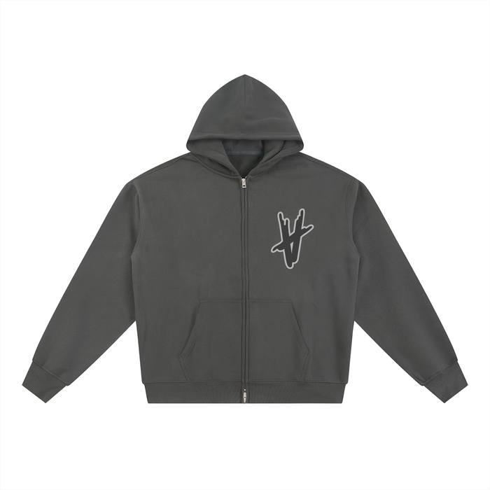 OG | Zip Hoodie - Charcol Grey