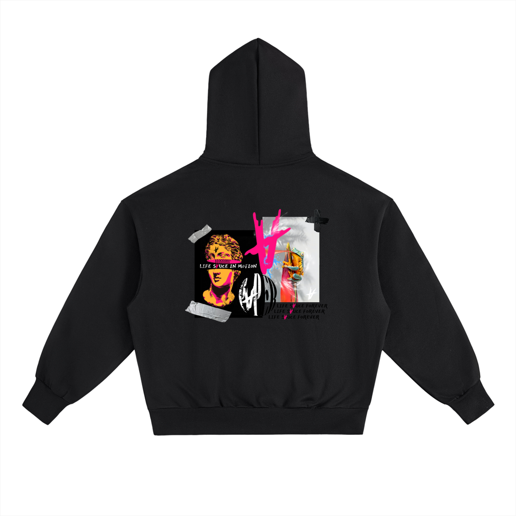 IN MOTION FOREVER | Heavyweight Hoodie - Black