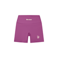 High-Waisted Biker Shorts - Mauve