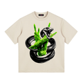SNAKES IN THE GRASS | Graphic T-Shirt - Khaki