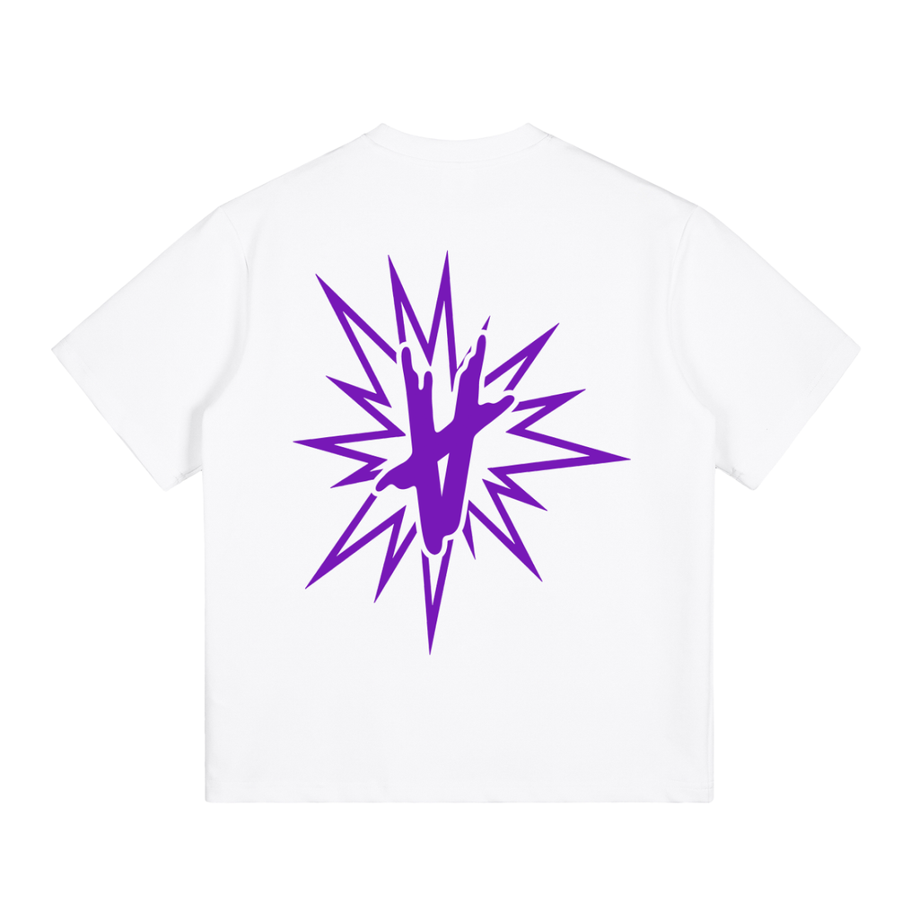 FULLY CHARGED | Graphic T-Shirt - Purple