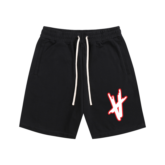 OG | Cotton Shorts - Black Red White