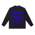 FULLY CHARGED | Long Sleeve Shirt - Royal Blue Black