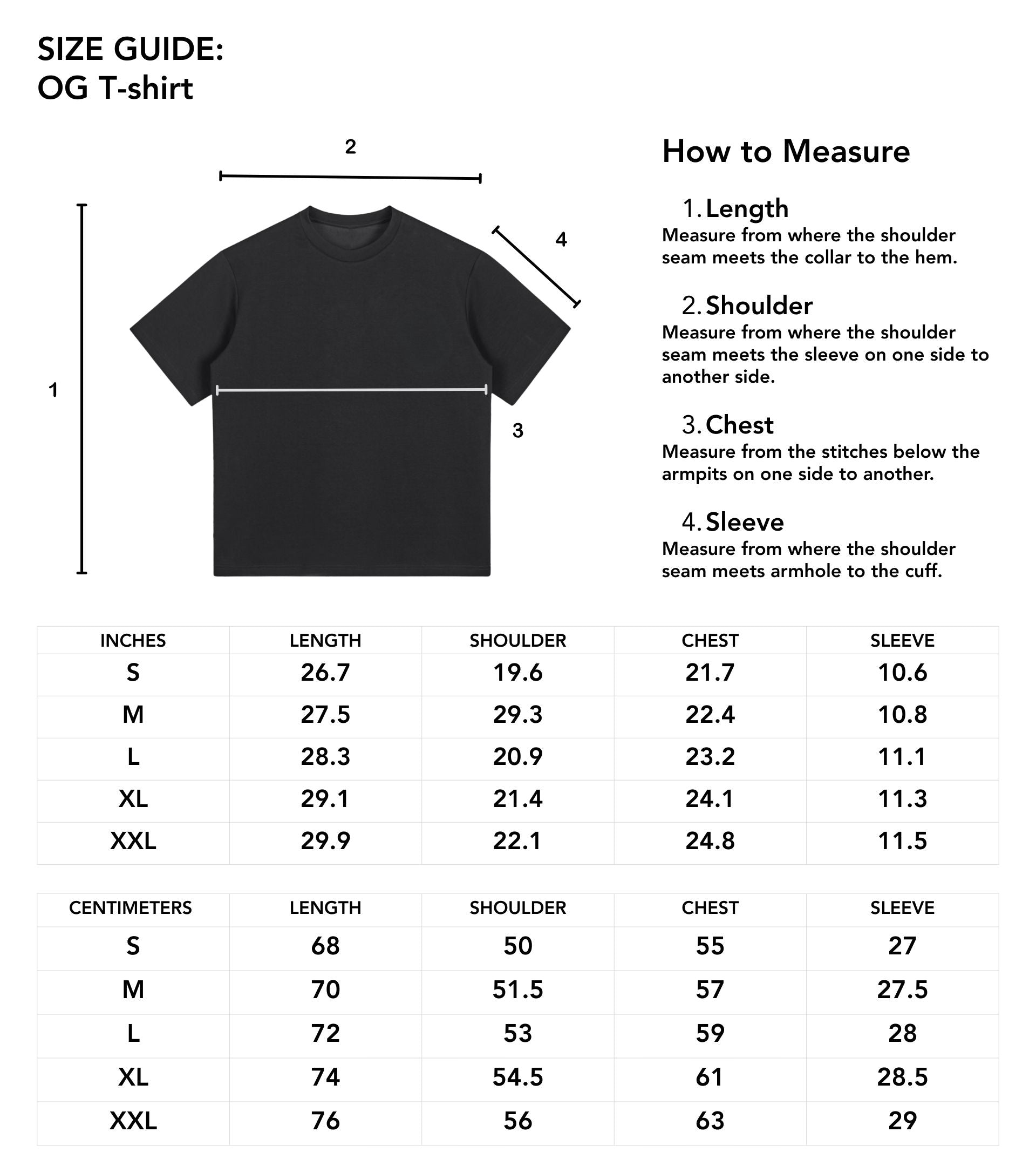 Size guide