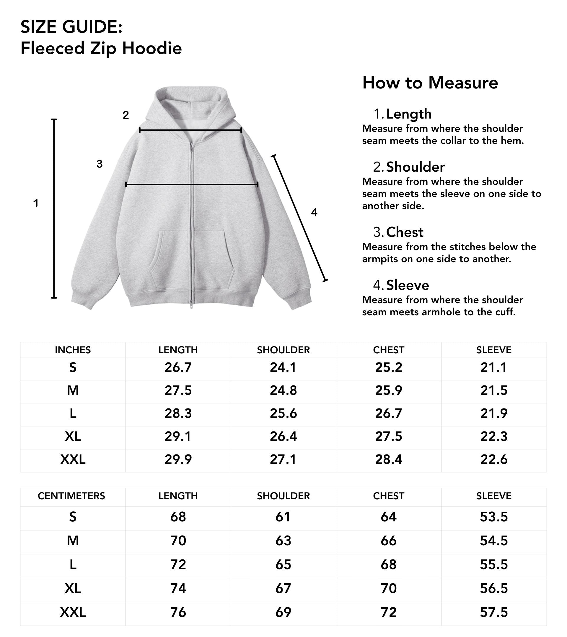 Size guide