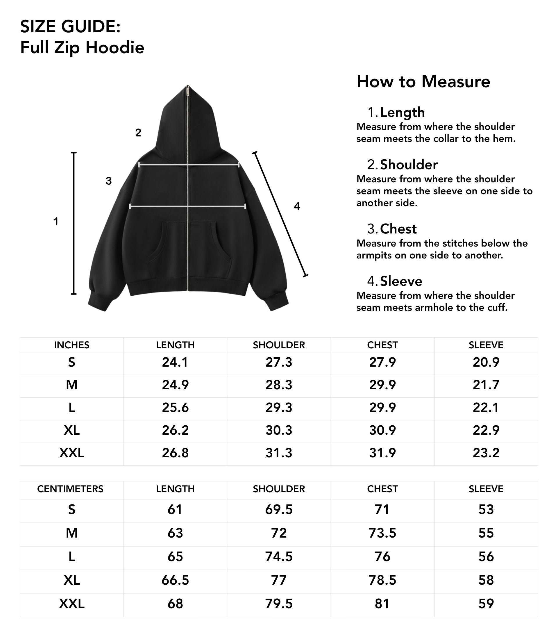 Size guide