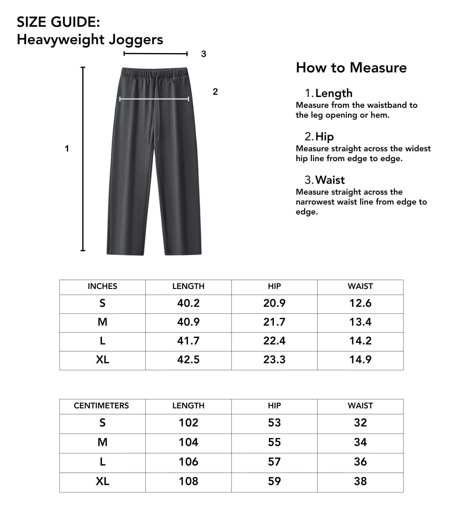 Size guide