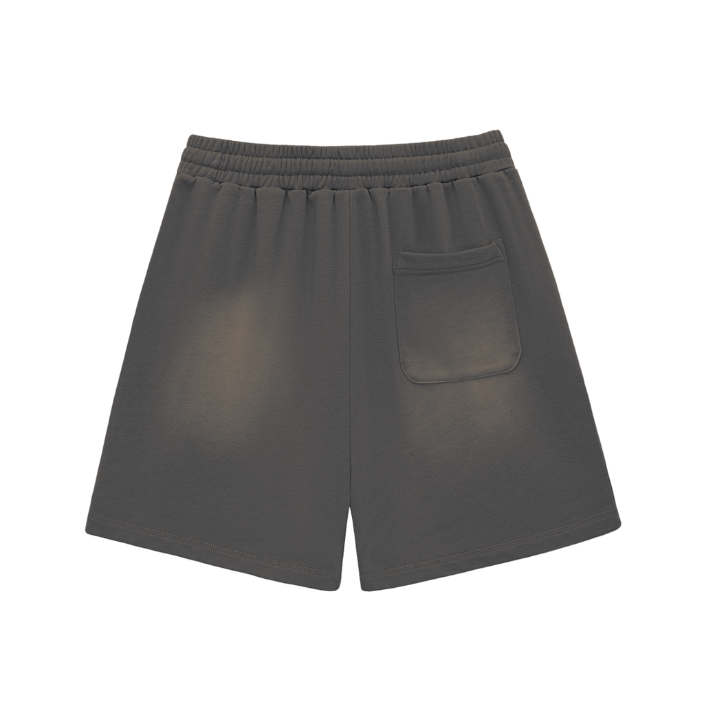 DARK WORLD | Graphic Fade Shorts - Dark Grey