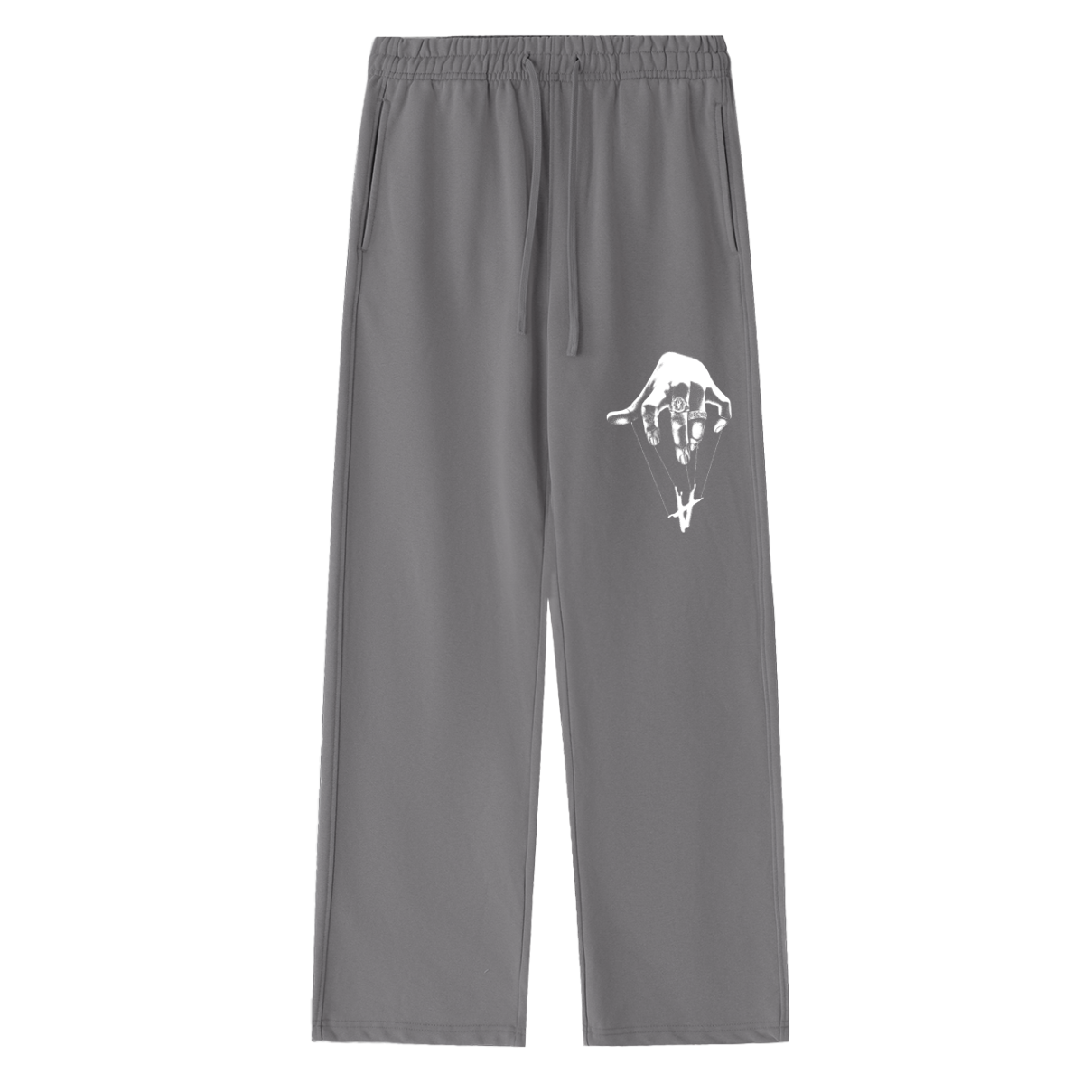 SVUCE MASTER | Heavy Straight Leg Joggers - Charcol Grey