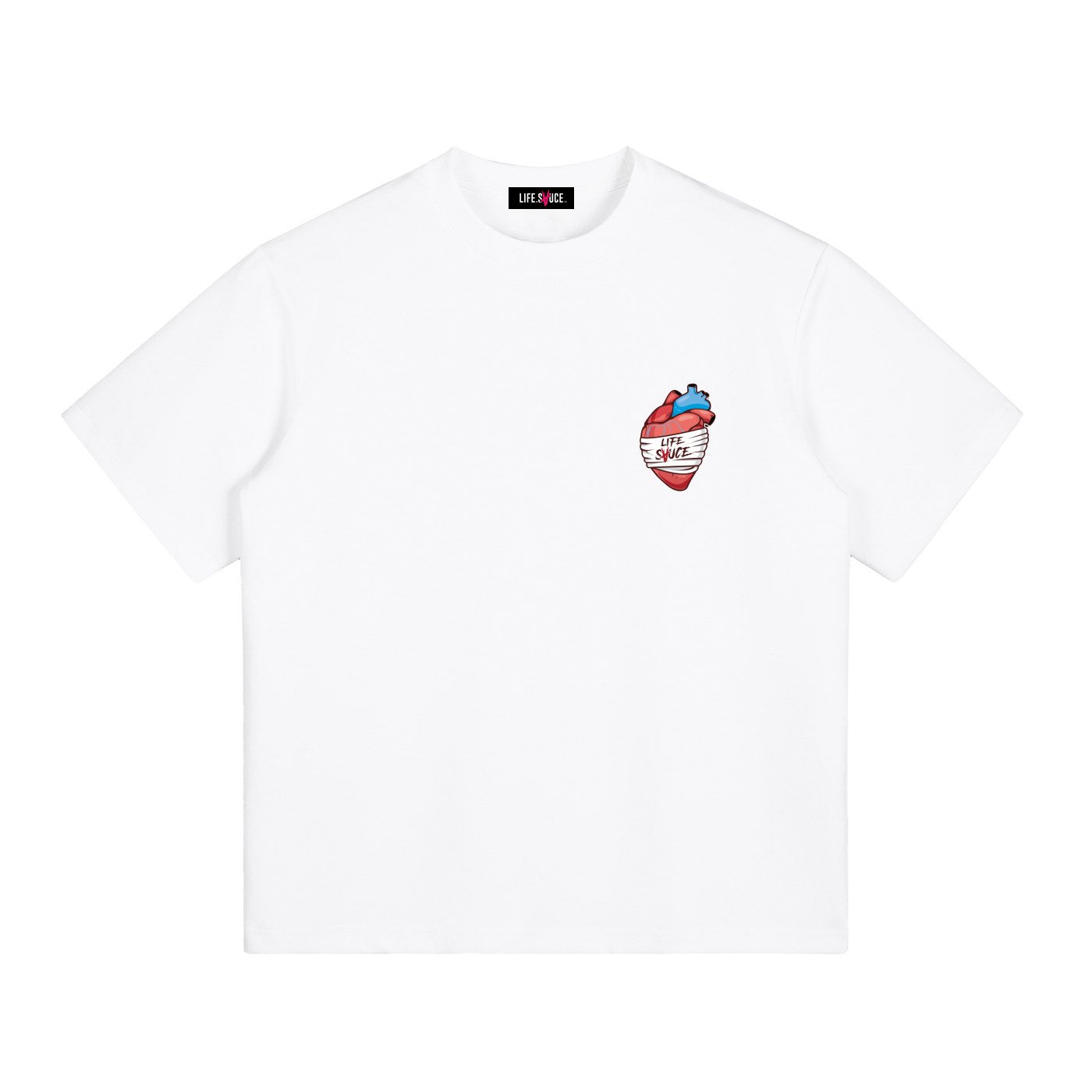 HEALED HEART | Graphic T-Shirt - White