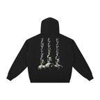 BREAKING FREE | Fleeced Zip Hoodie - Black