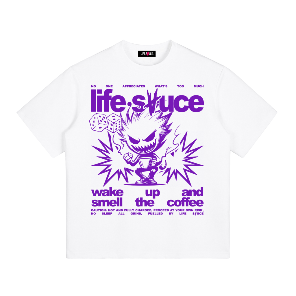 FULLY CHARGED | Graphic T-Shirt - Purple