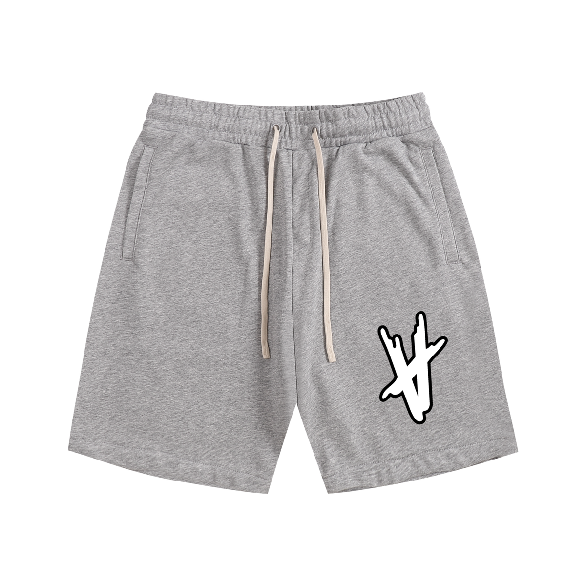 OG | Cotton Shorts - Grey Black White