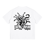 SNAKES IN THE GRASS | Graphic T-Shirt - White