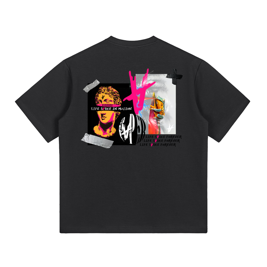 IN MOTION FOREVER | Graphic T-Shirt - Black
