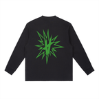 FULLY CHARGED | Long Sleeve Shirt - Green Black