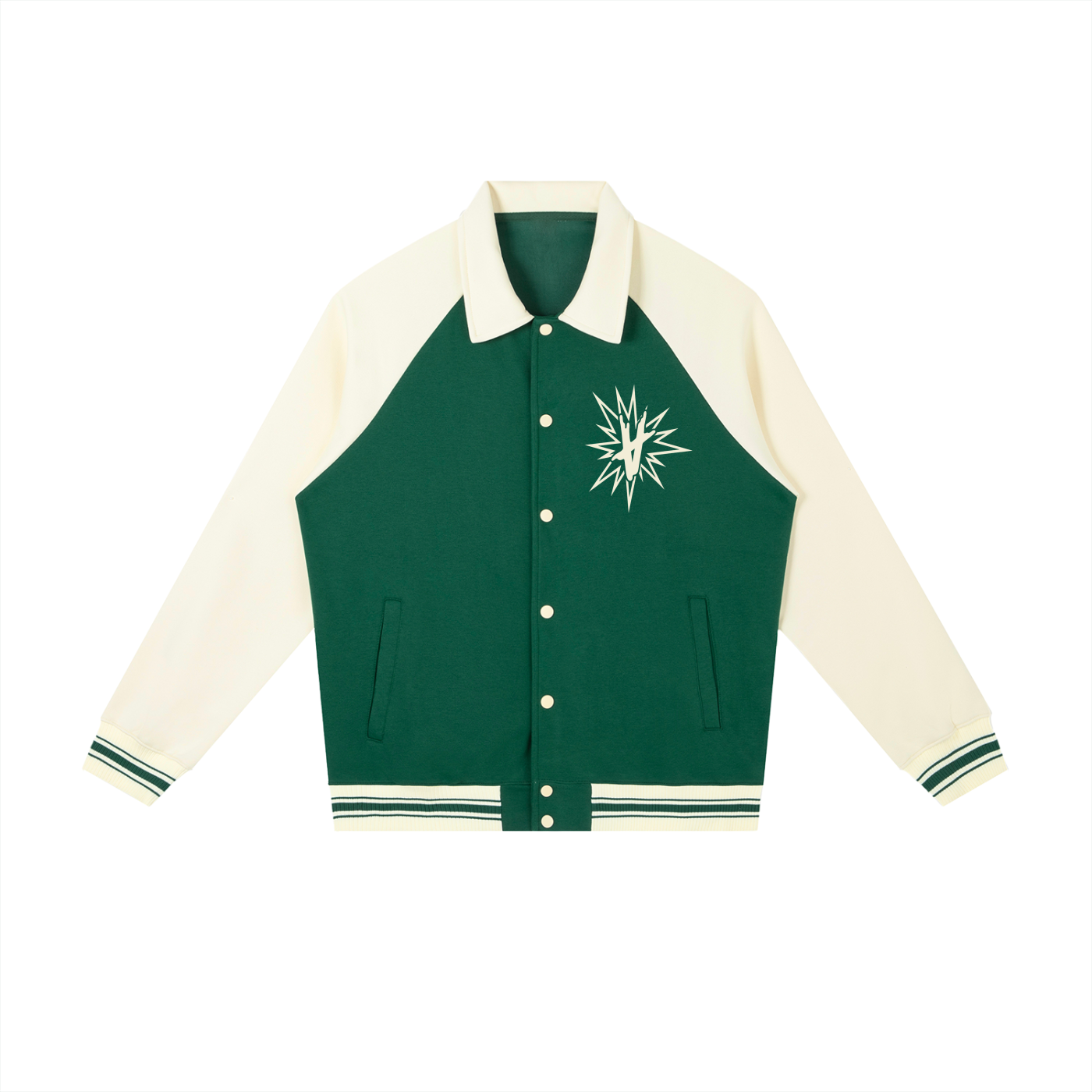 FULLY CHARGED | Varsity Layer - Pine Green