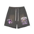 DARK WORLD | Graphic Fade Shorts - Dark Grey