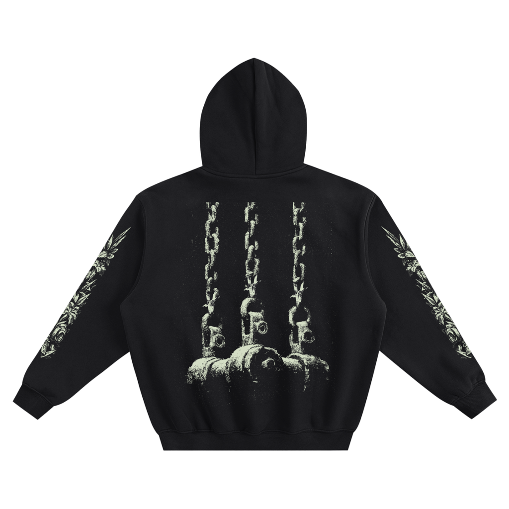 BREAKING FREE | Box Hoodie - Black